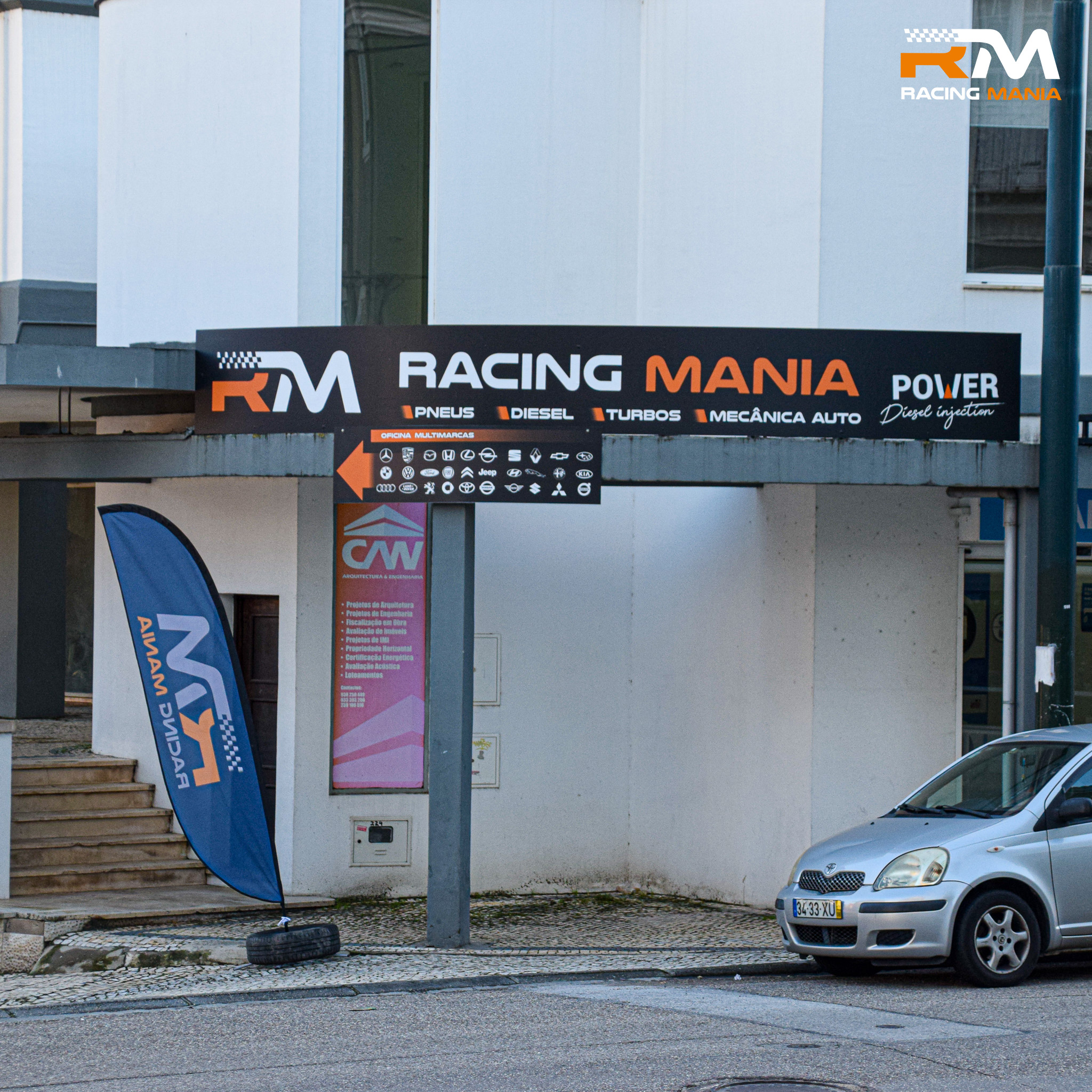 RacingMania – Oficina Automóvel